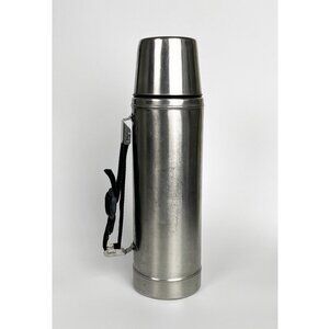 Vintage Distressed Champ Thermos Worn Camping Hot Cold Cup Mug Bowl Cap Gorpcore